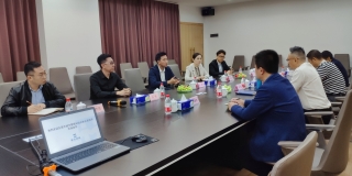 加強溝通謀進步，深入交流促提升--市城管局郭懷晉局長一行領導蒞臨我司走訪交流